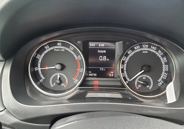Skoda RAPID cena 47900 przebieg: 44800, rok produkcji 2018 z Witkowo małe 436